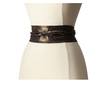 ADA Collection Obi Tie belt black- blaque colour 2020